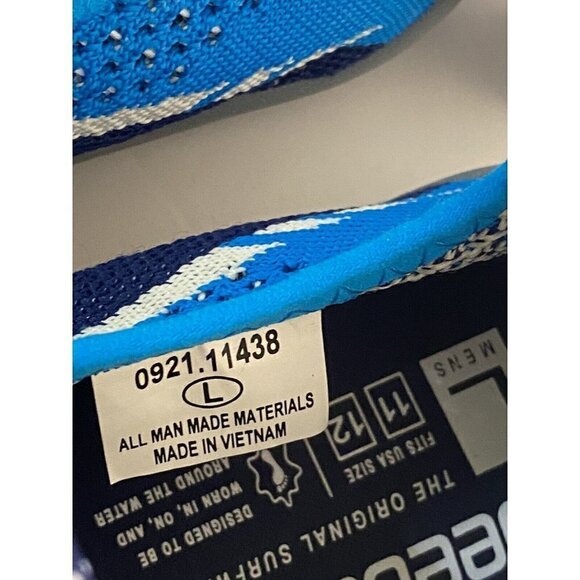 Speedo Adult Blue LARGE 11-12 Water Shoes Pool - Picture 3 of 6